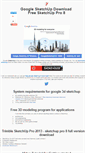 Mobile Screenshot of googlesketchupdownload.com